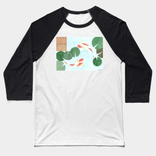 The Koi Pond Baseball T-Shirt